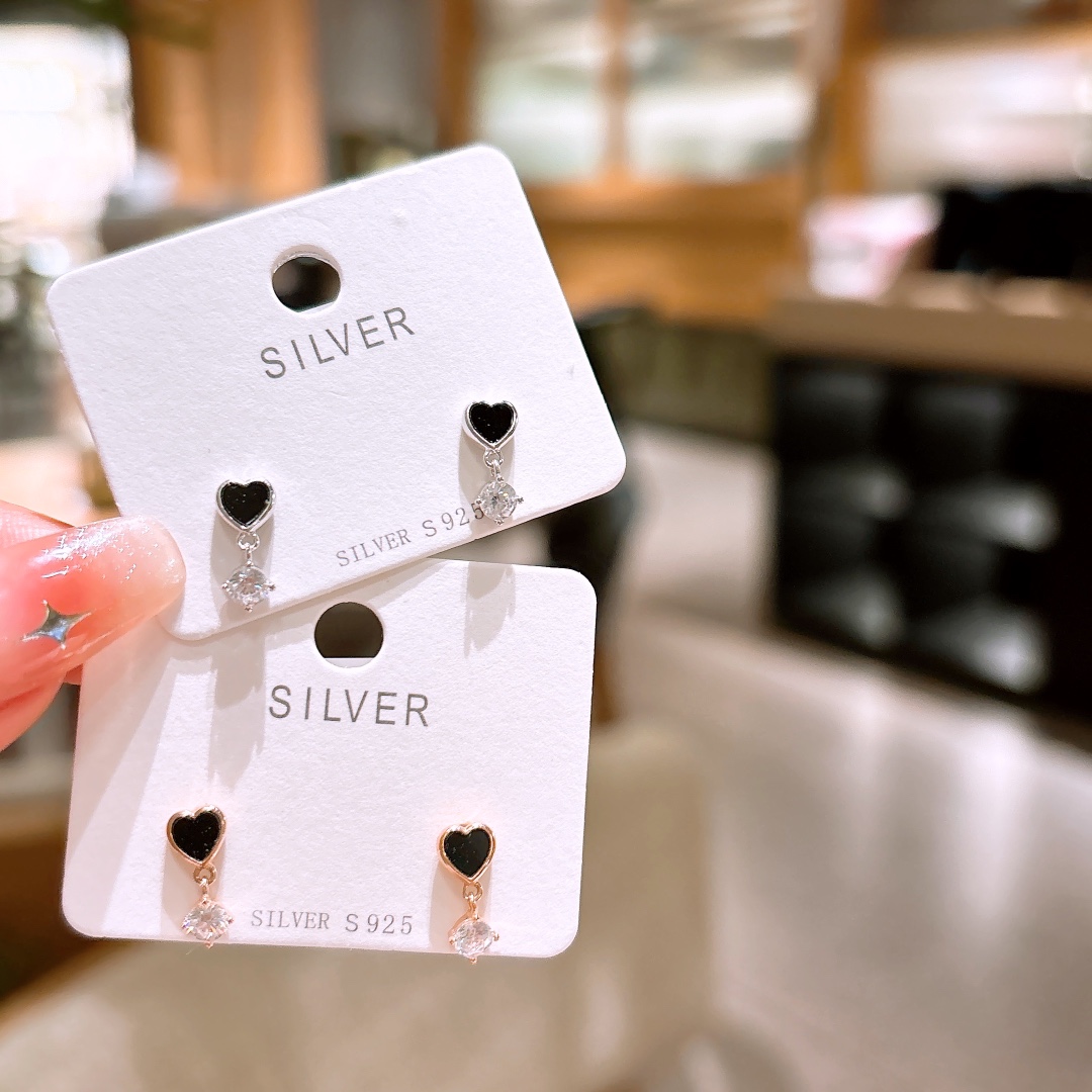 Fine Silver Earrings Sweet & Cool Mother's Birthday Silver