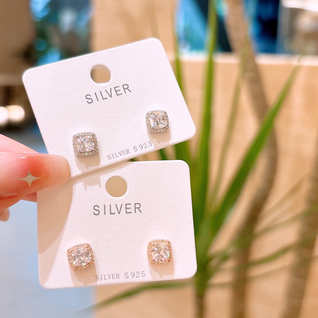 Nickel Free Silver Earrings Chic Confession Gold