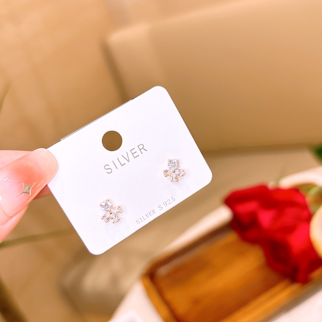 Hypoallergenic Silver Earrings Minimalist Birthday Silver