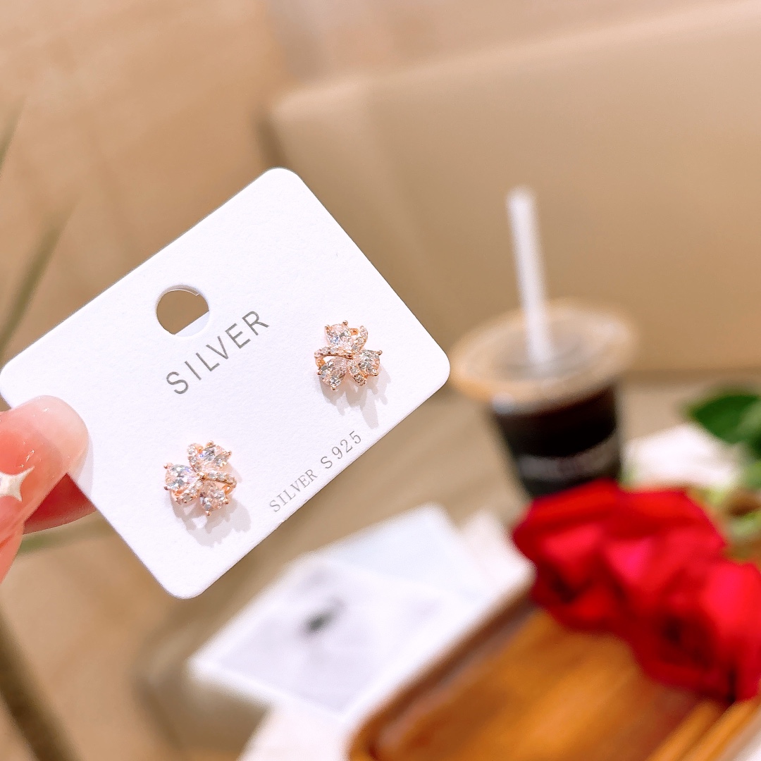 Low Allergy Silver Earrings Delicate Workplace Gold