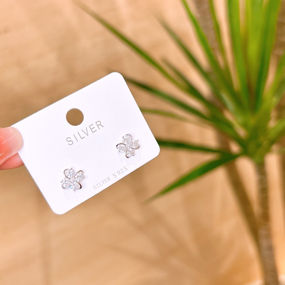 925 Silver Earrings Delicate Everyday Wear Silver