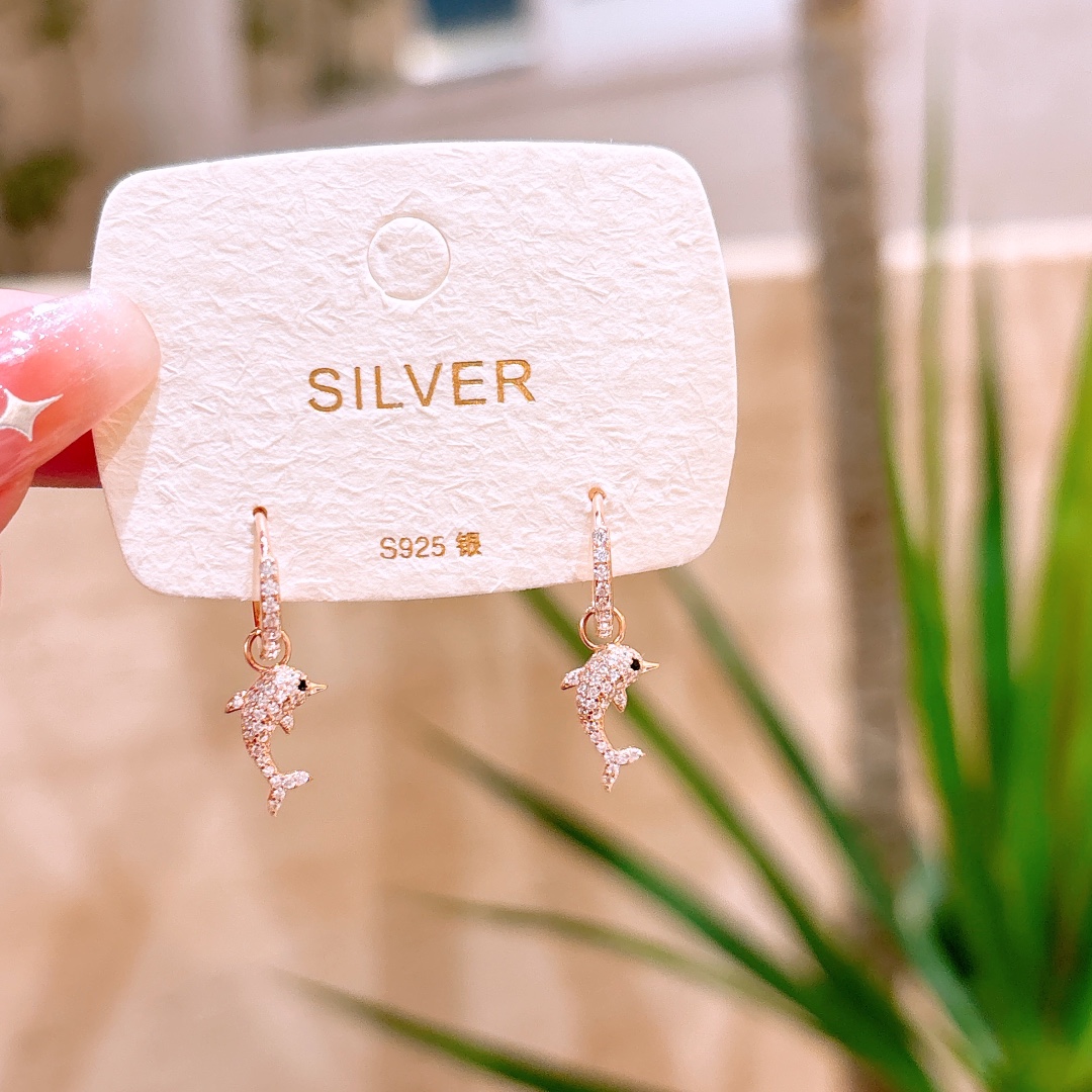 Solid Silver Ear Cuffs Vintage Housewarming Gold