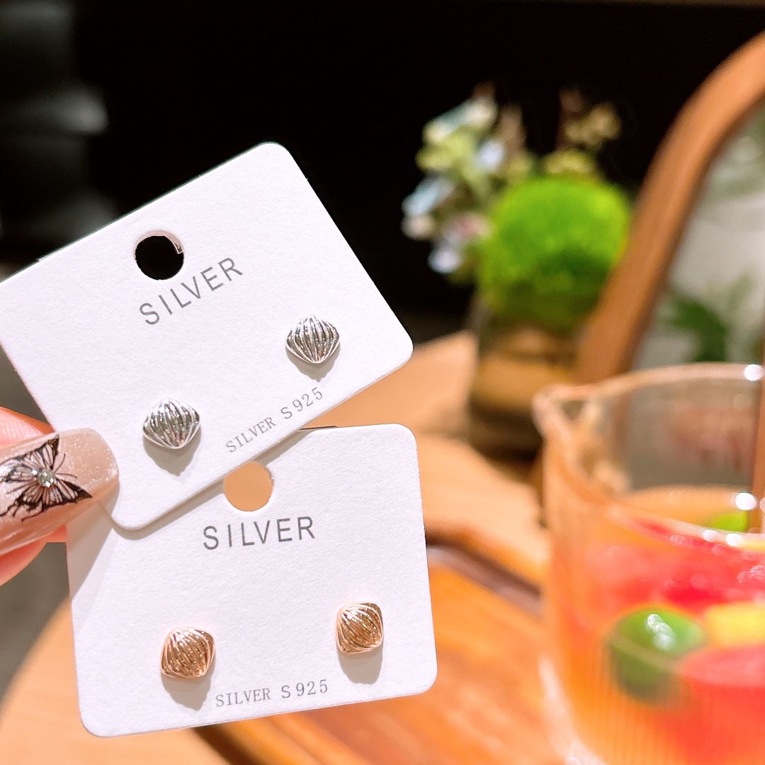 Nickel Free Silver Earrings Gentle Valentine's Day Silver