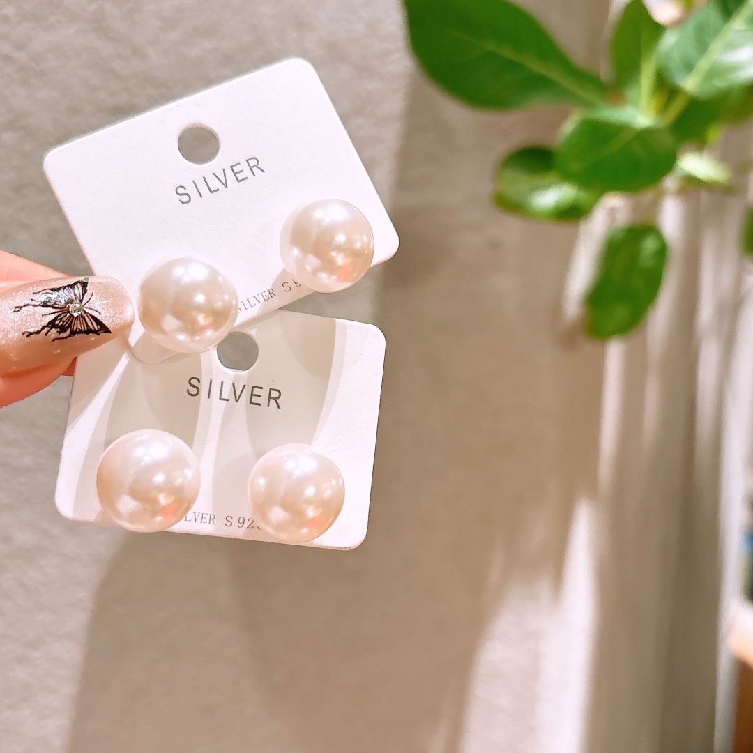 High Polish Silver Earrings Playful Banquet Gold