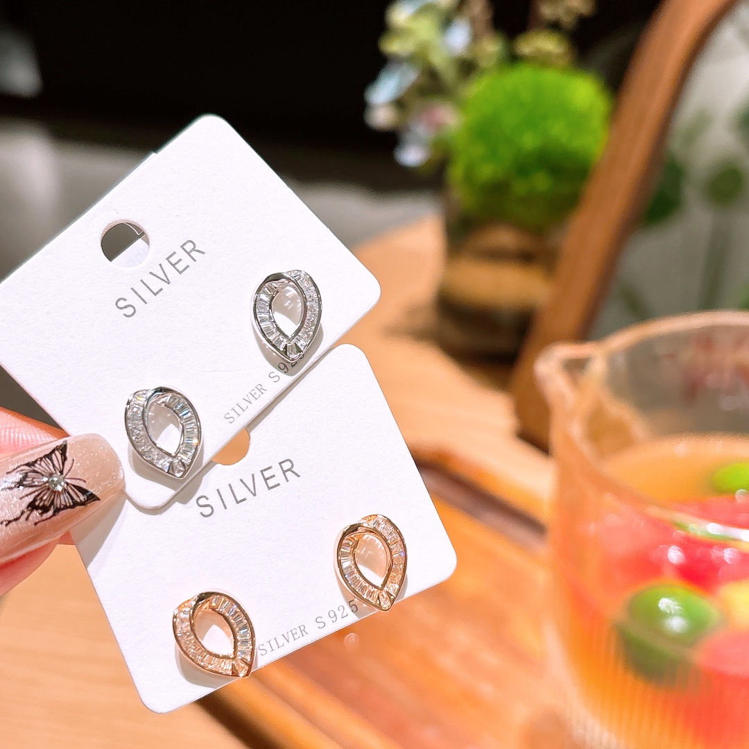 Fine Silver Earrings Elegant Anniversary Silver