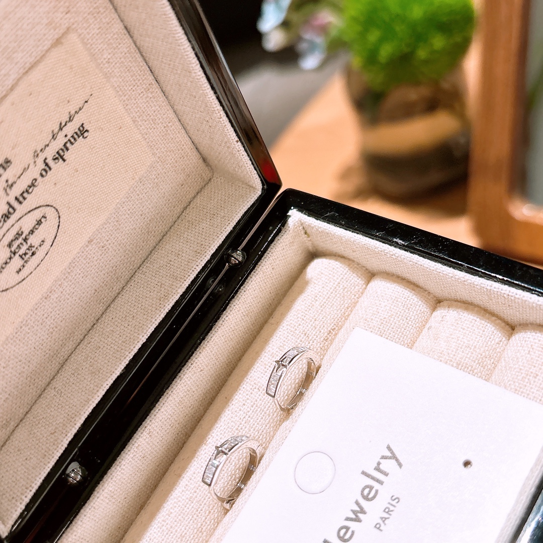 Solid Silver Ear Cuffs French Wedding Gold