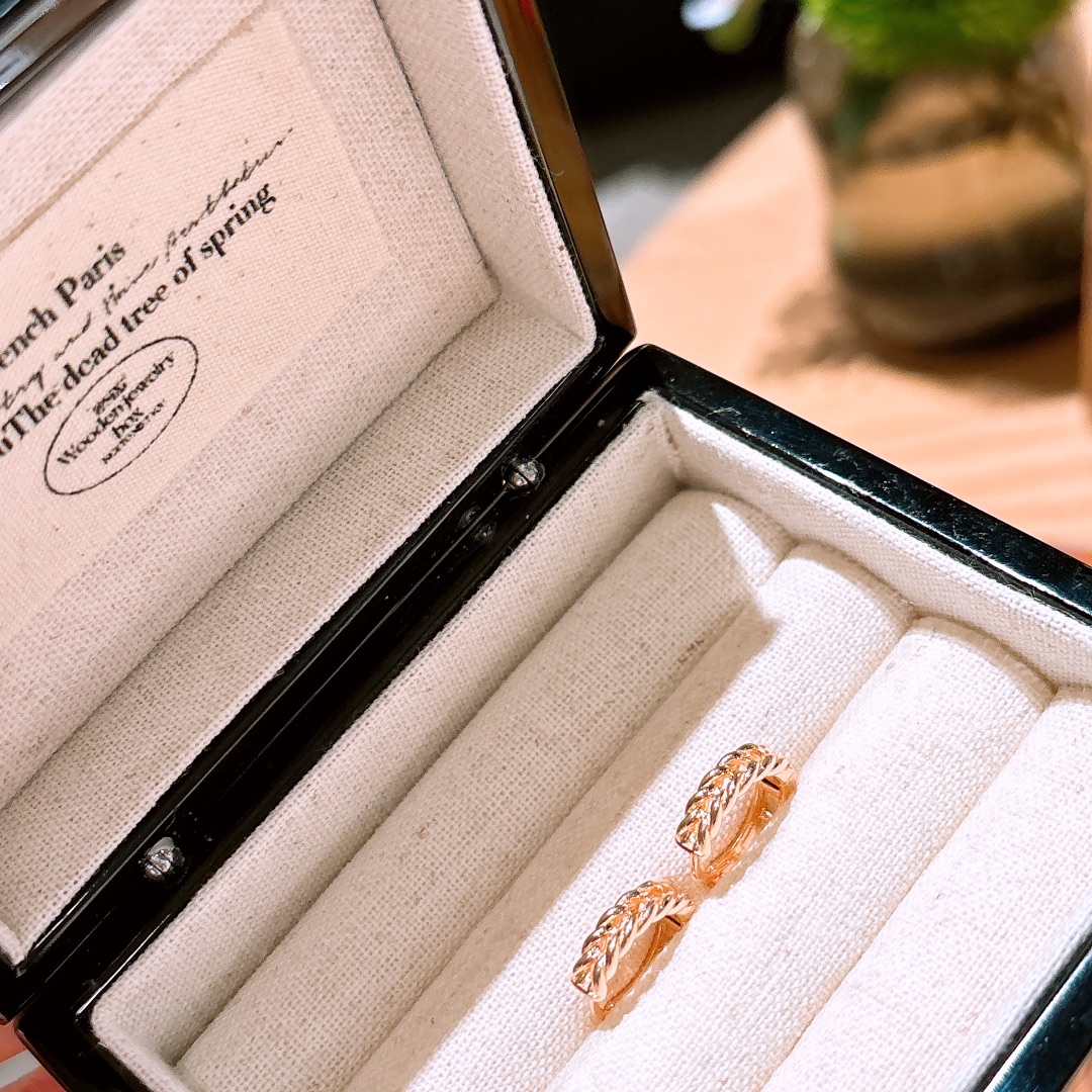 Low Allergy Silver Ear Cuffs Cute Christmas Gold