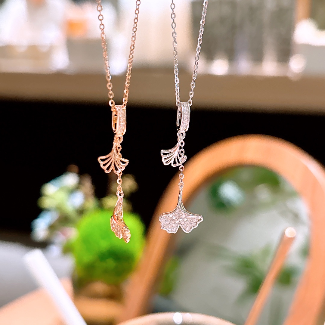 High Polish Silver Moissanite Necklace Pure New Year Silver