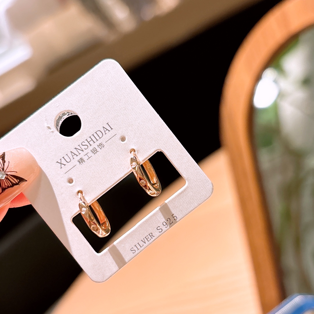 High Polish Silver Ear Cuffs Romantic Self-love Silver