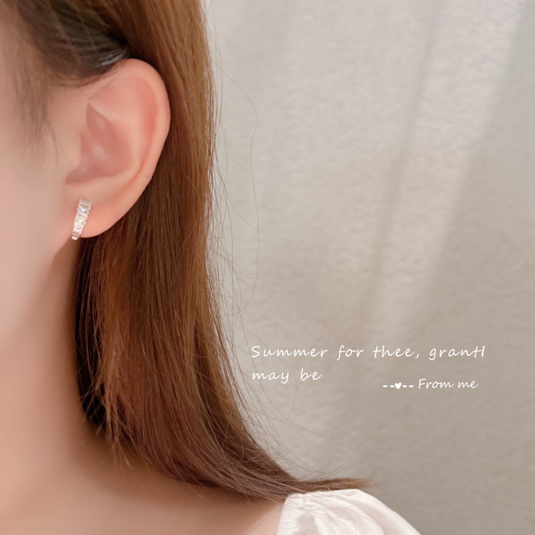 925 Silver Ear Cuffs Sweet Christmas Gold
