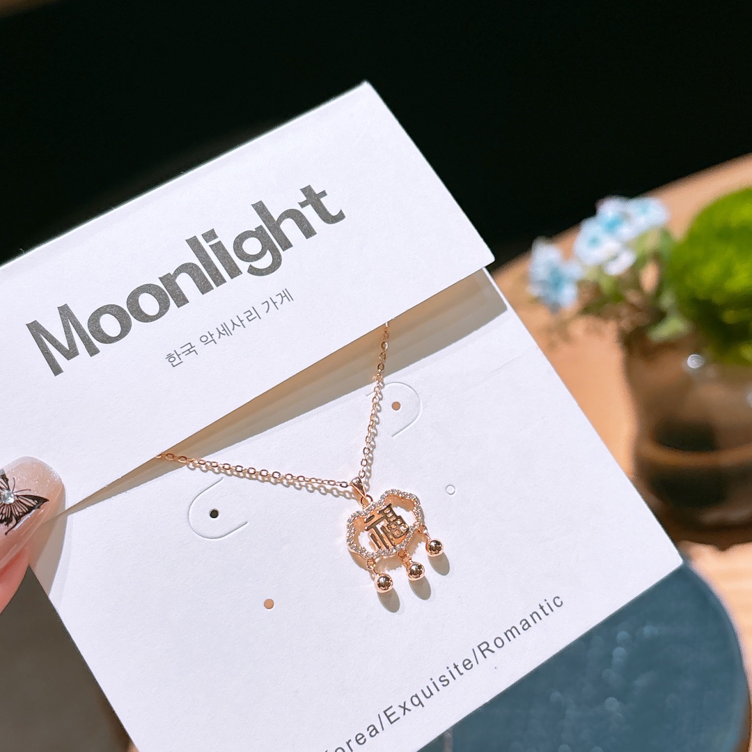 Hochglanzpoliertes Silber Kette Verspielt Geschenk für sie Silber