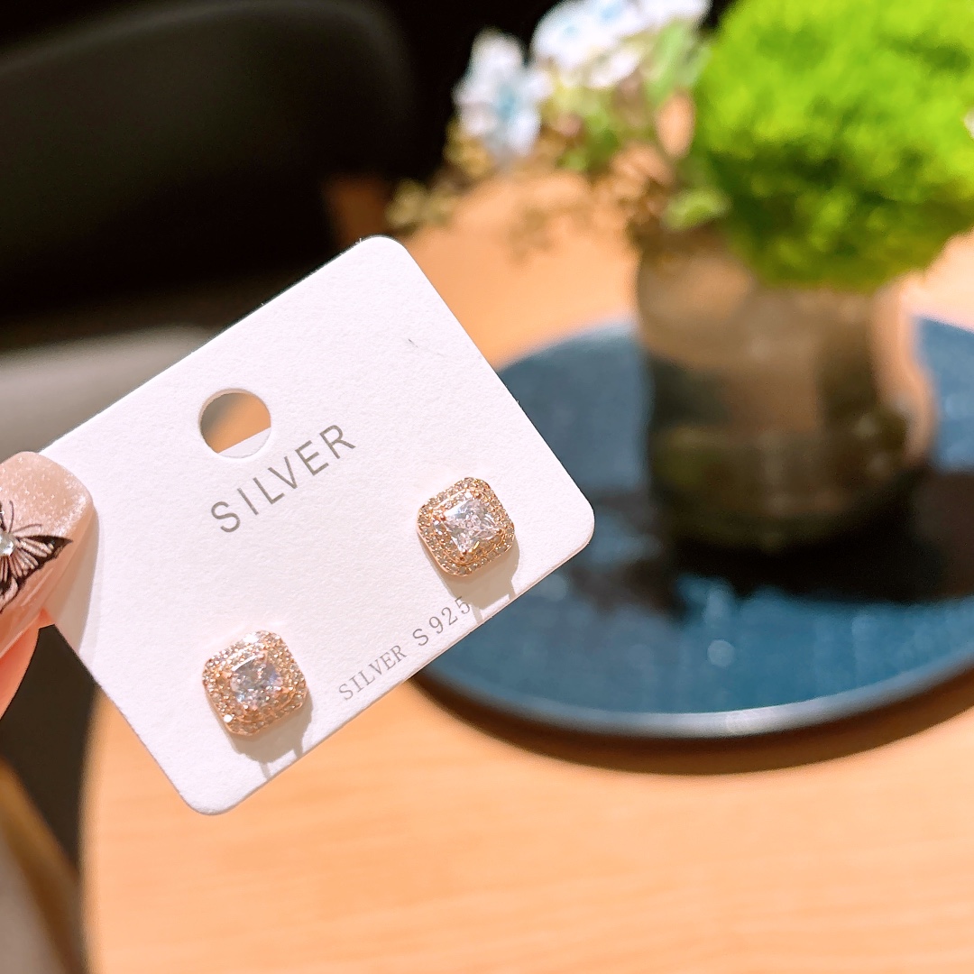 Nickel Free Silver Earrings Ethereal Valentine's Day Gold