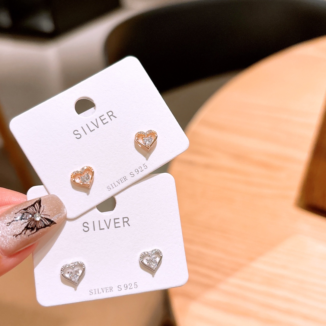 High Polish Silver Earrings French Workplace Silver