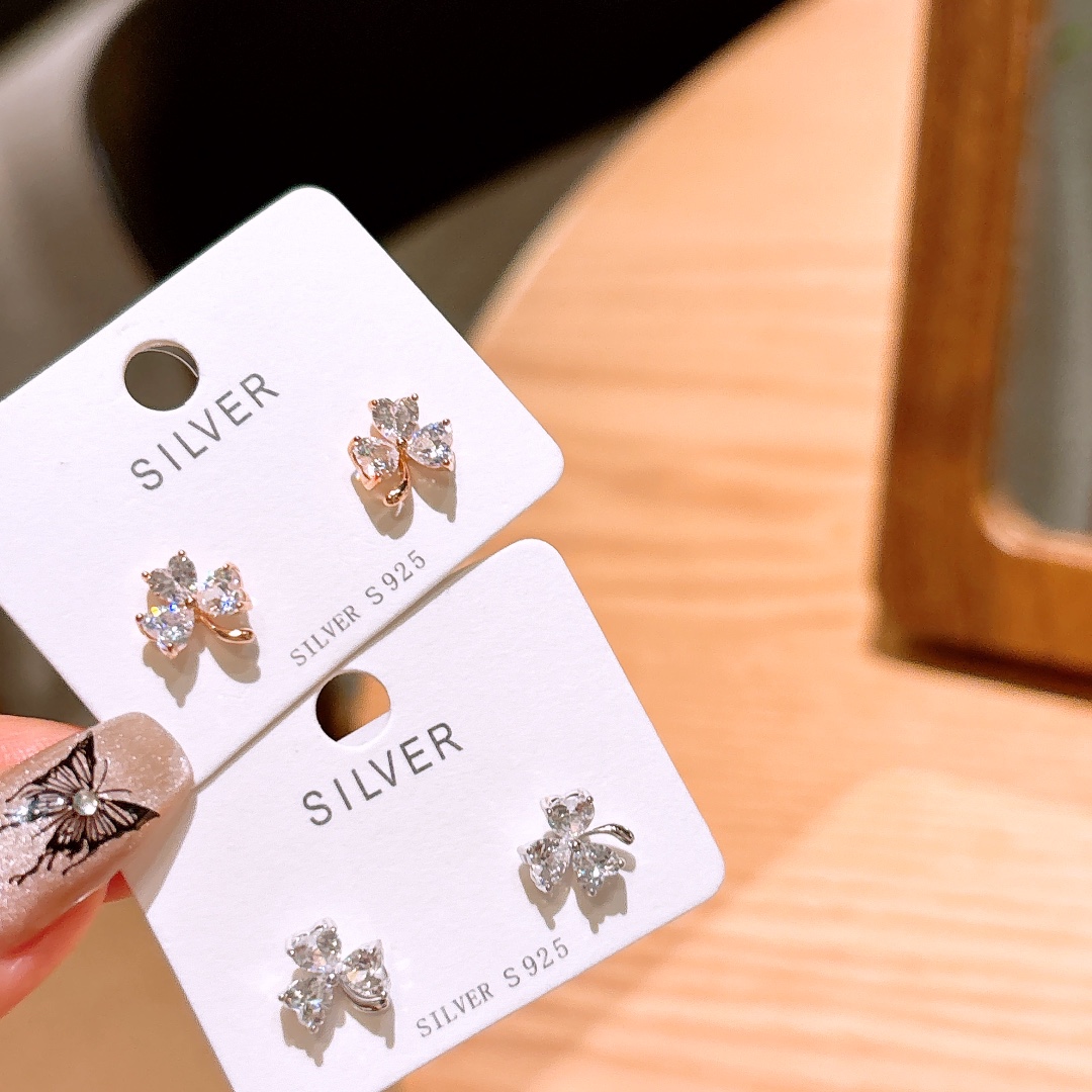 Hypoallergenic Silver Earrings Premium Birthday Gold