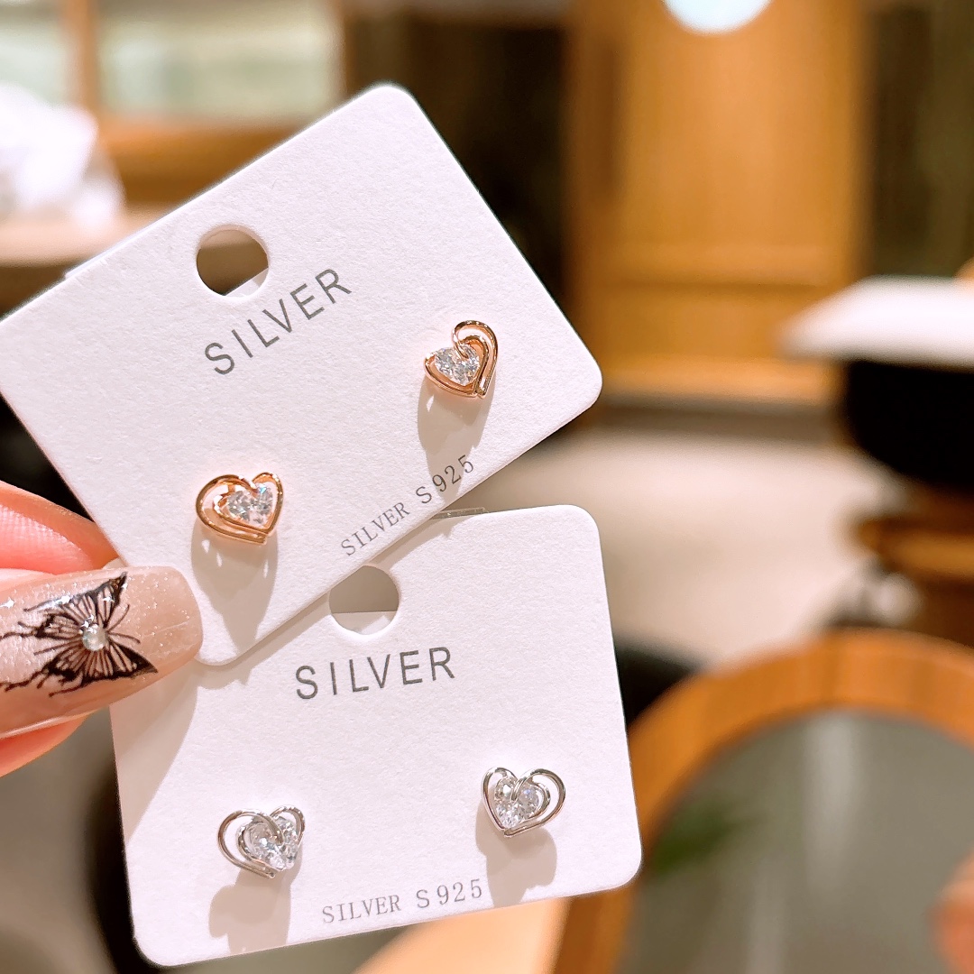 Low Allergy Silver Earrings Unique Everyday Wear Silver