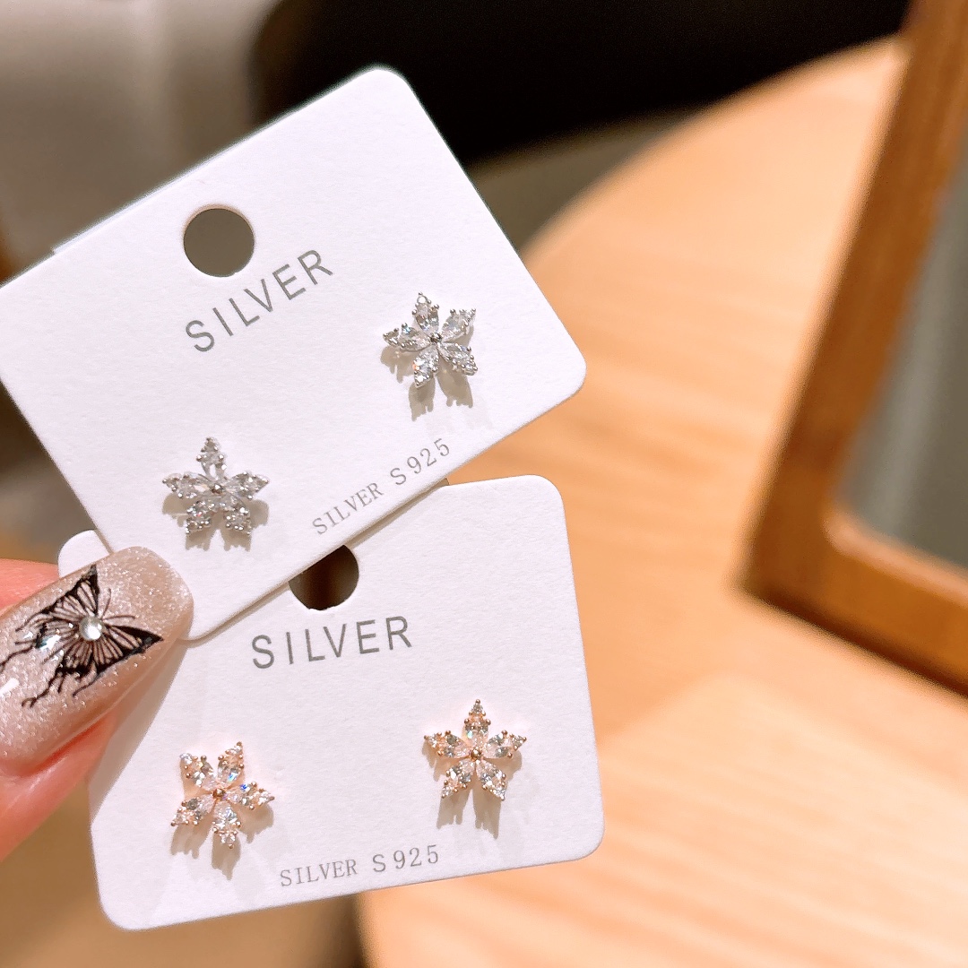 さわやか系ニッケル無添加銀イヤリングゴールド パーティー