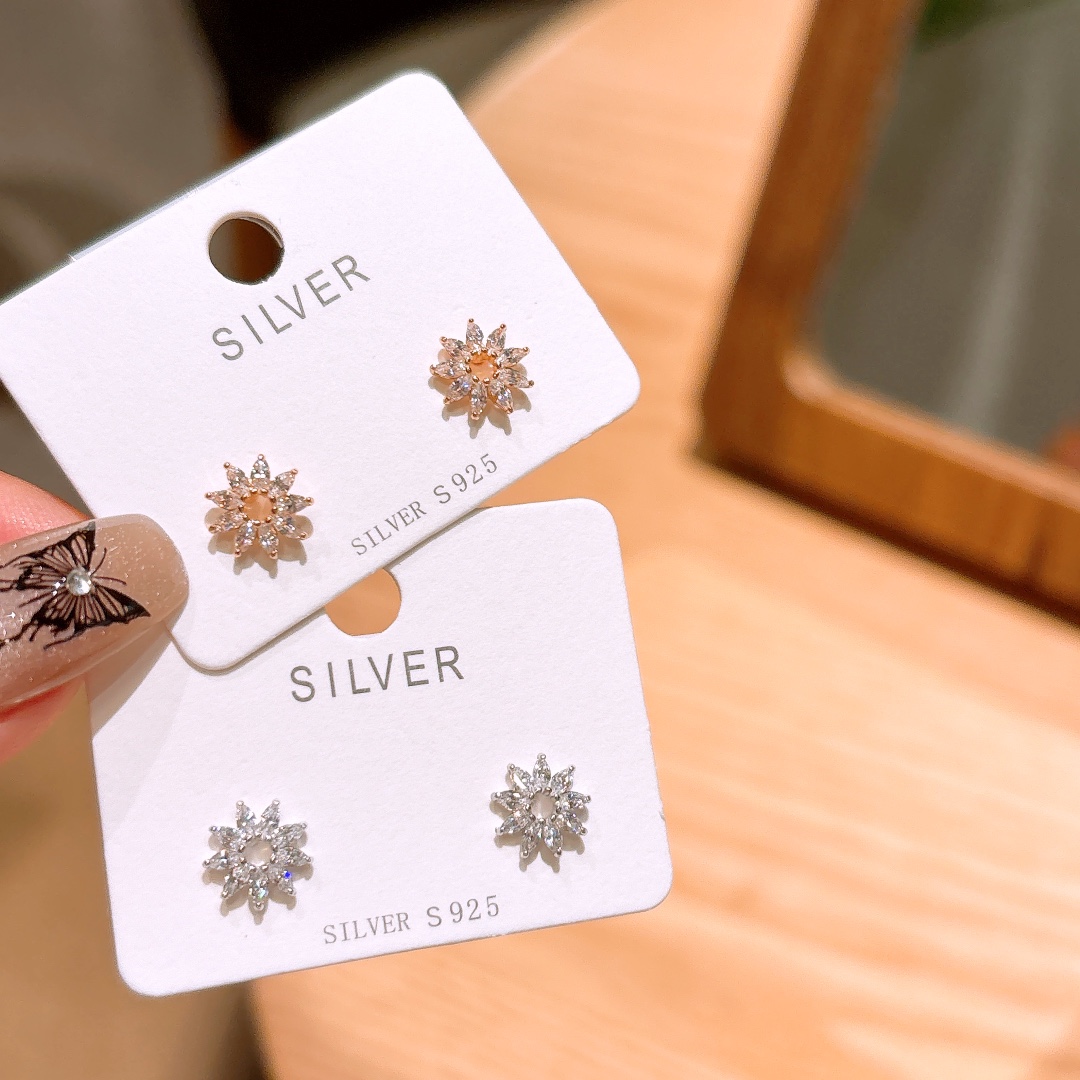 Hochglanzpoliertes Silber Ohrringe Frisch Lehrertag Gold