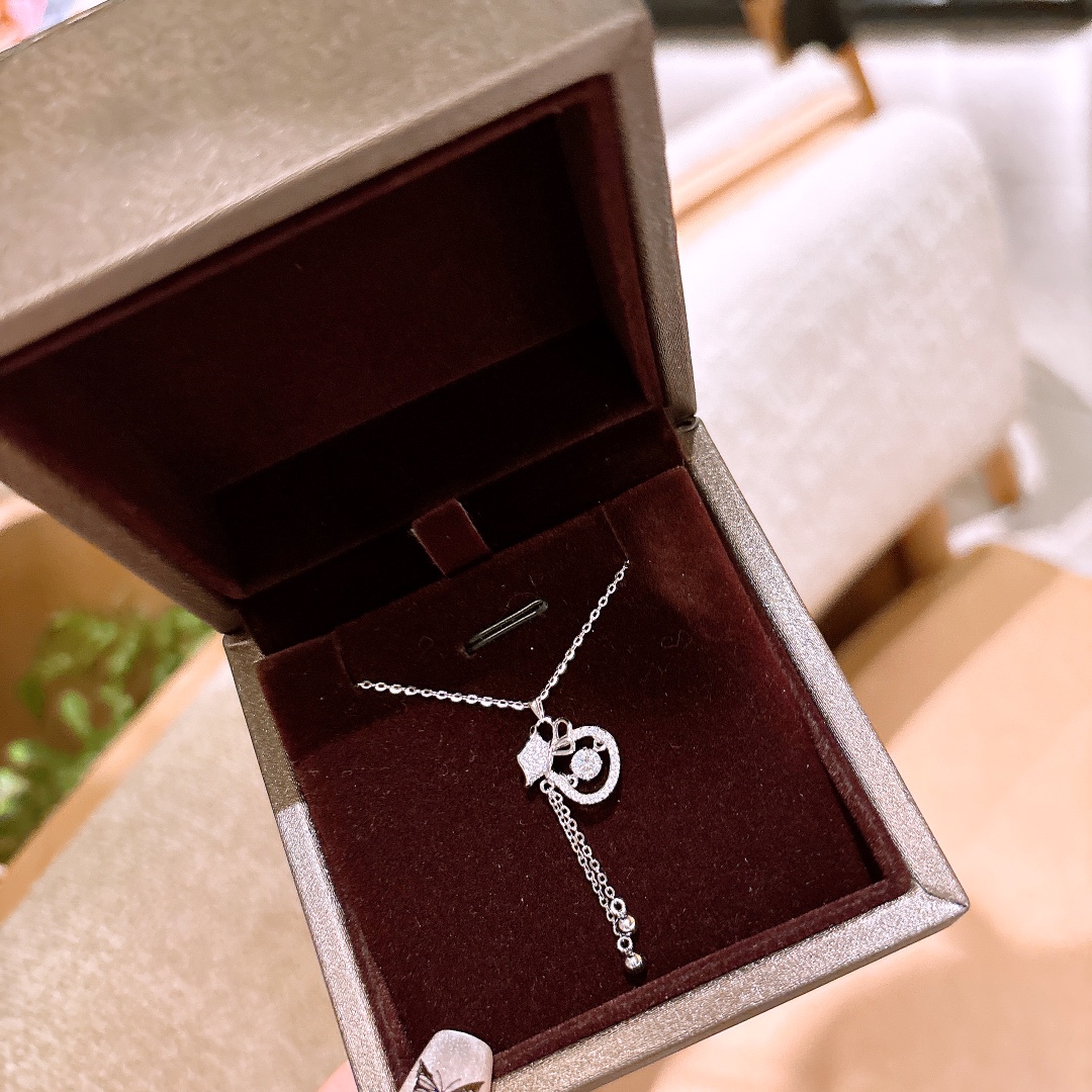 アーティスティック高品質シルバーネックレスゴールド 晩餐会