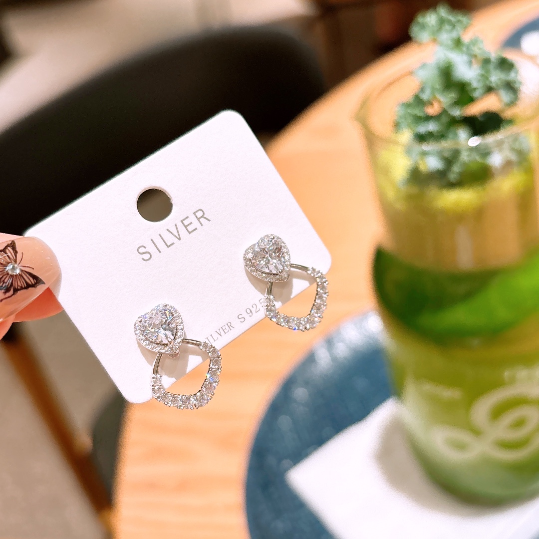 Nickel Free Silver Earrings Romantic Wedding Gold