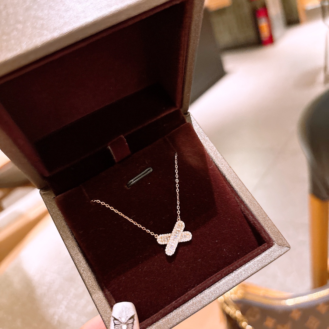 ロマンチック高品質シルバーネックレスシルバー 晩餐会