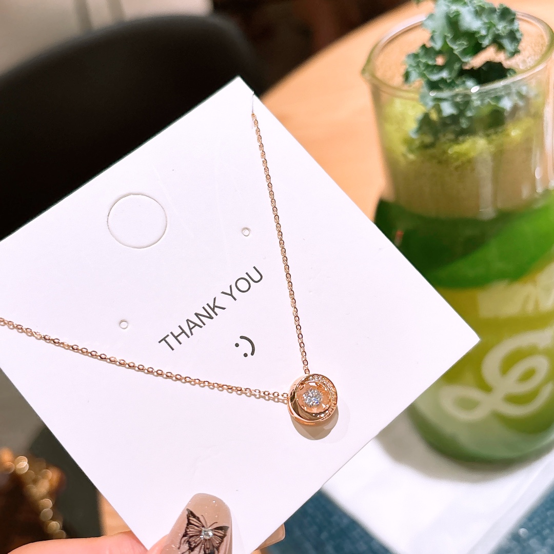 High Polish Silver Necklace Intellectual Spring Festival Silver