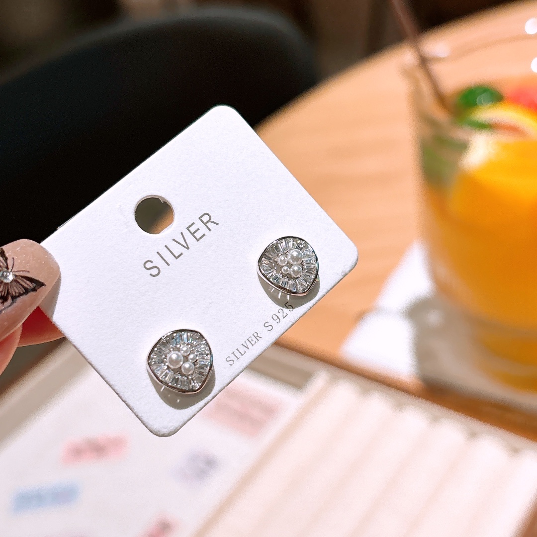 Hypoallergenic Silver Earrings Pure Engagement Silver