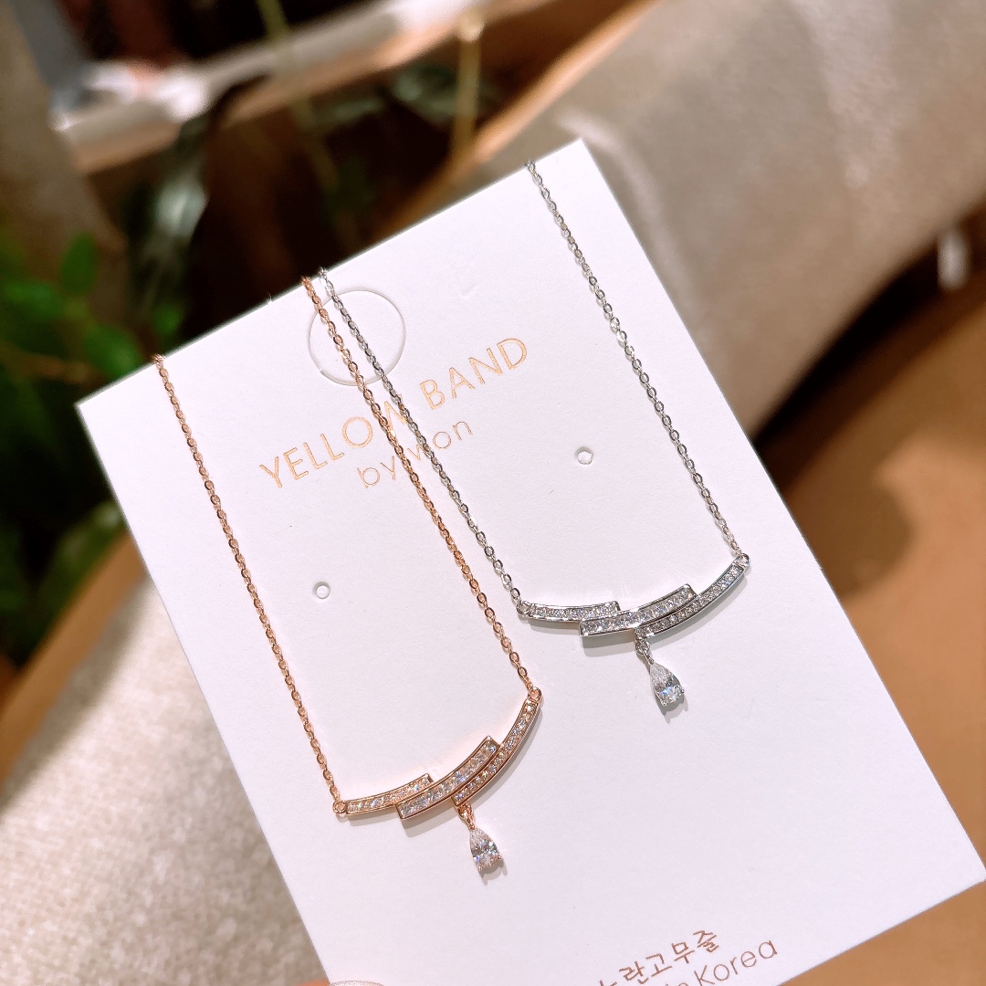 S925 Sterling Silver Necklace Artistic Annual Party Silver