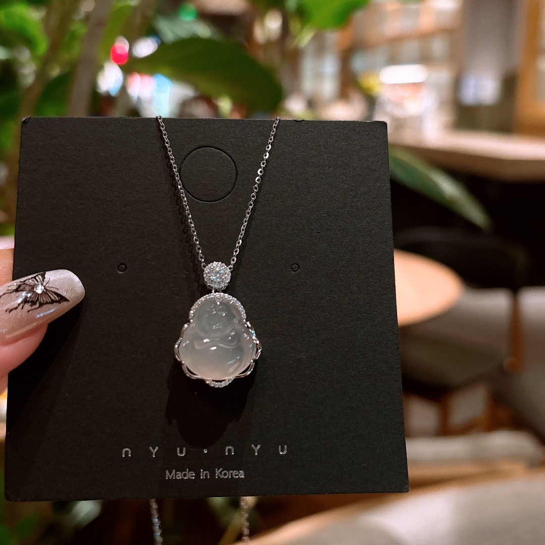 925 Silver Necklace Korean Style Graduation Silver