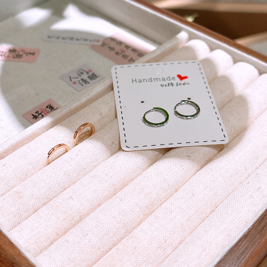 S925 Sterling Silver Ear Cuffs Unique New Year Gold