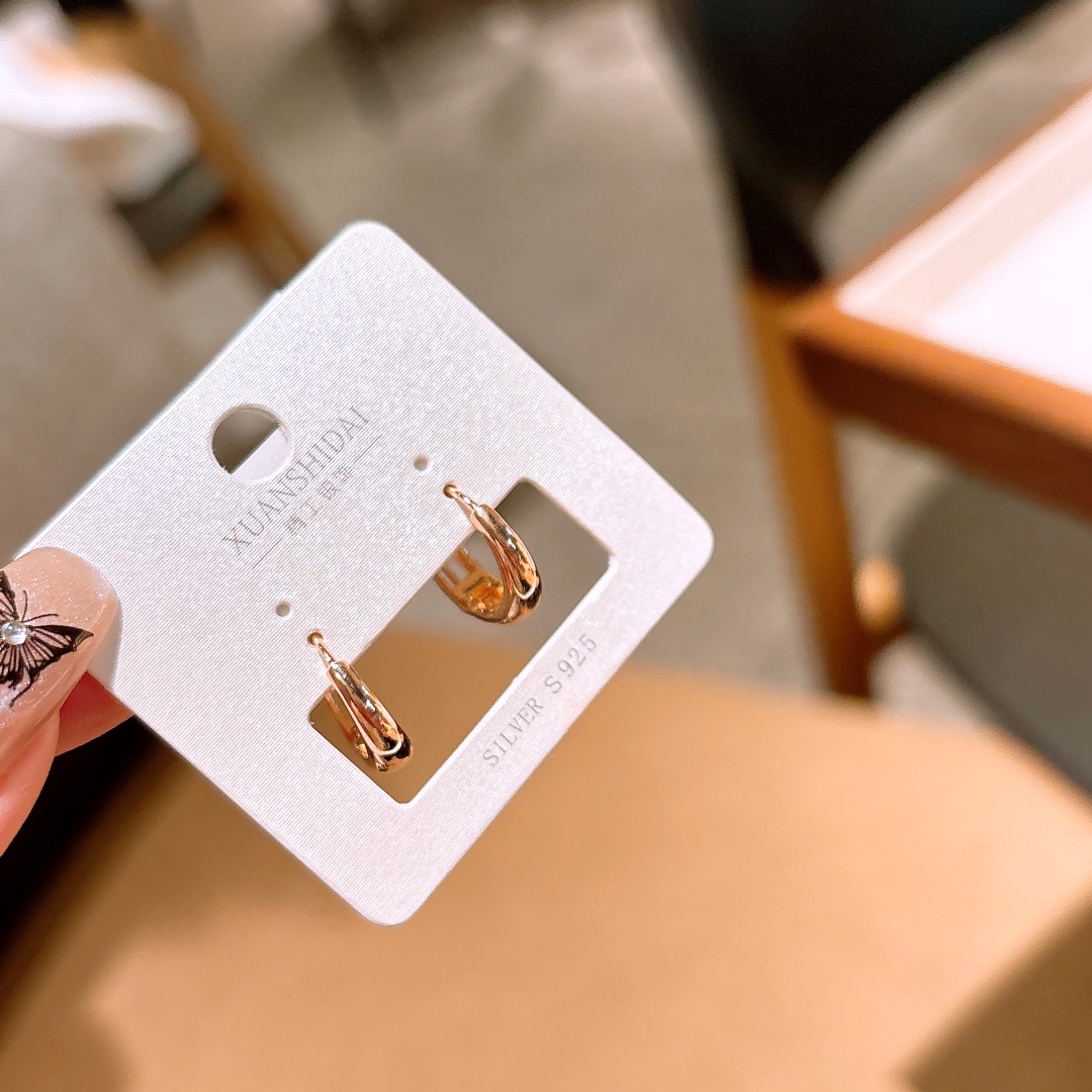 925 Silver Ear Cuffs French Housewarming Silver