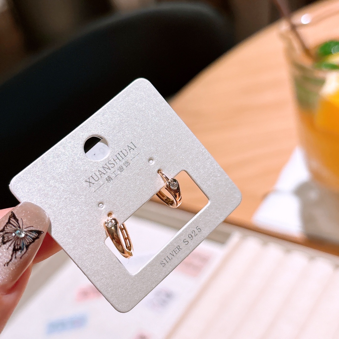 Low Allergy Silver Ear Cuffs Minimalist Date Night Gold