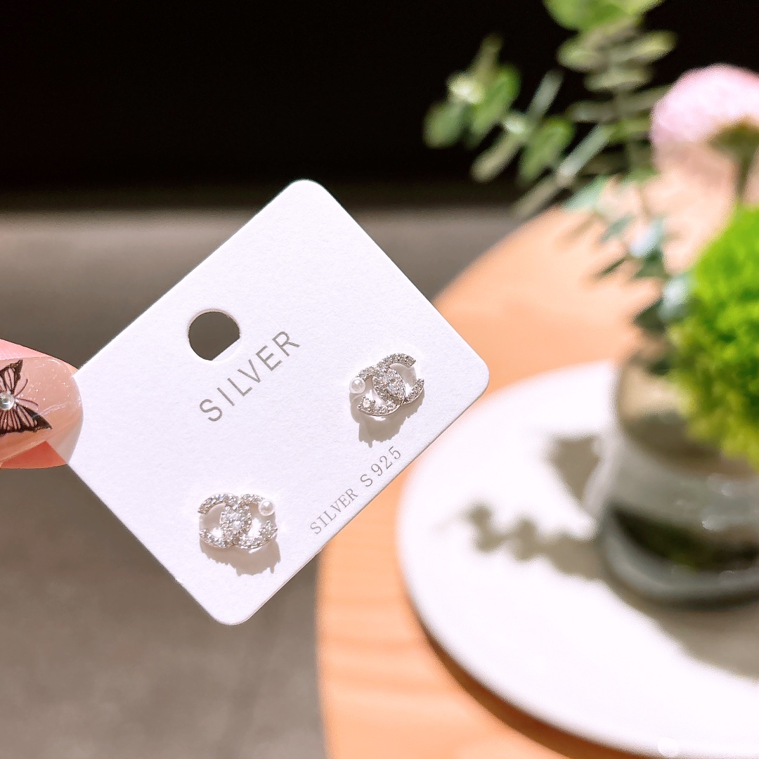 925 Silver Earrings Romantic Christmas Silver