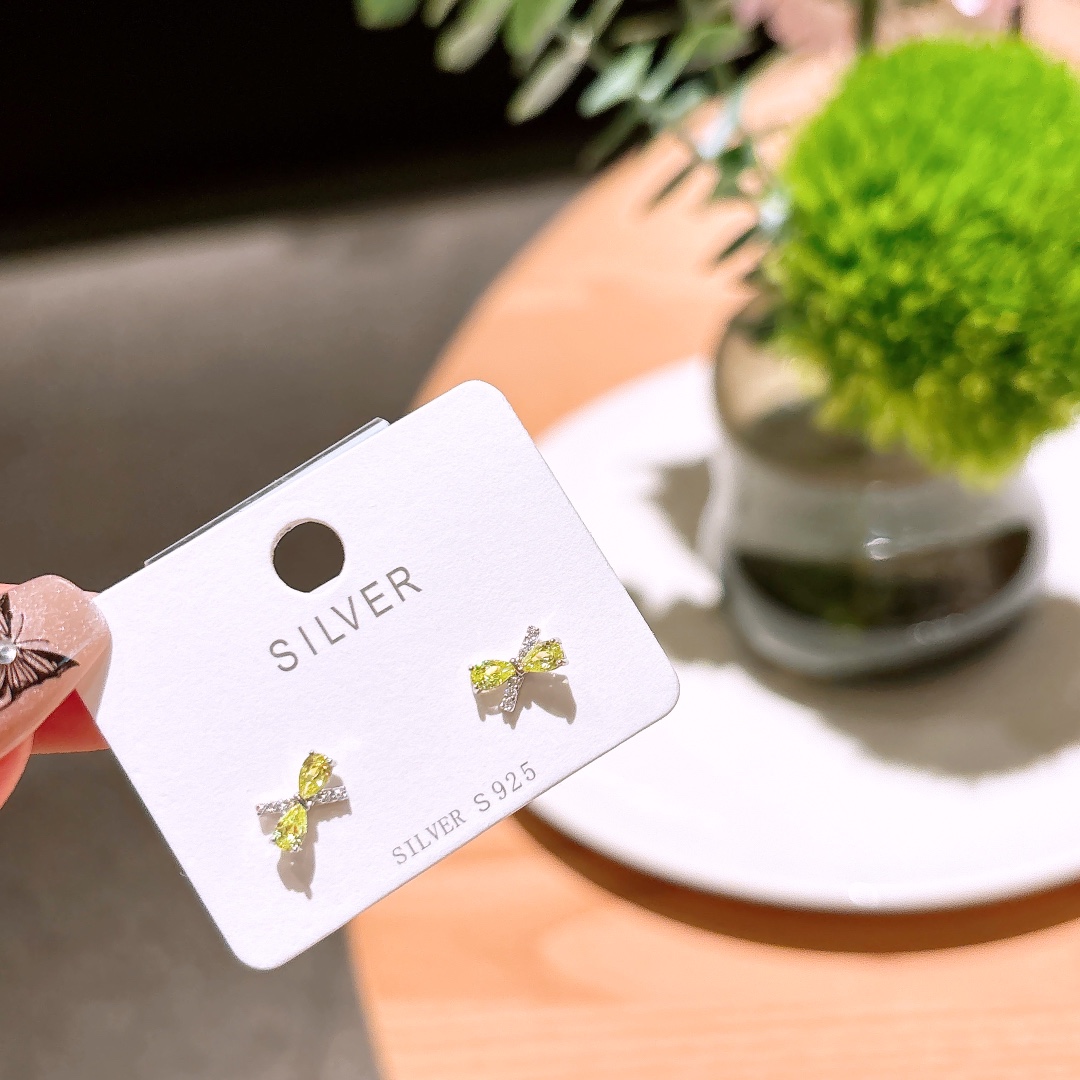 925 Silber Ohrringe Instagram-Stil Jahrestag Silber