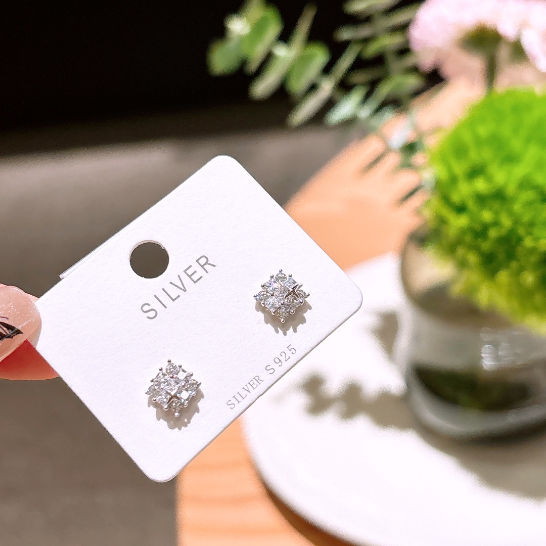 Fine Silver Earrings Minimalist Bestie Gift Gold