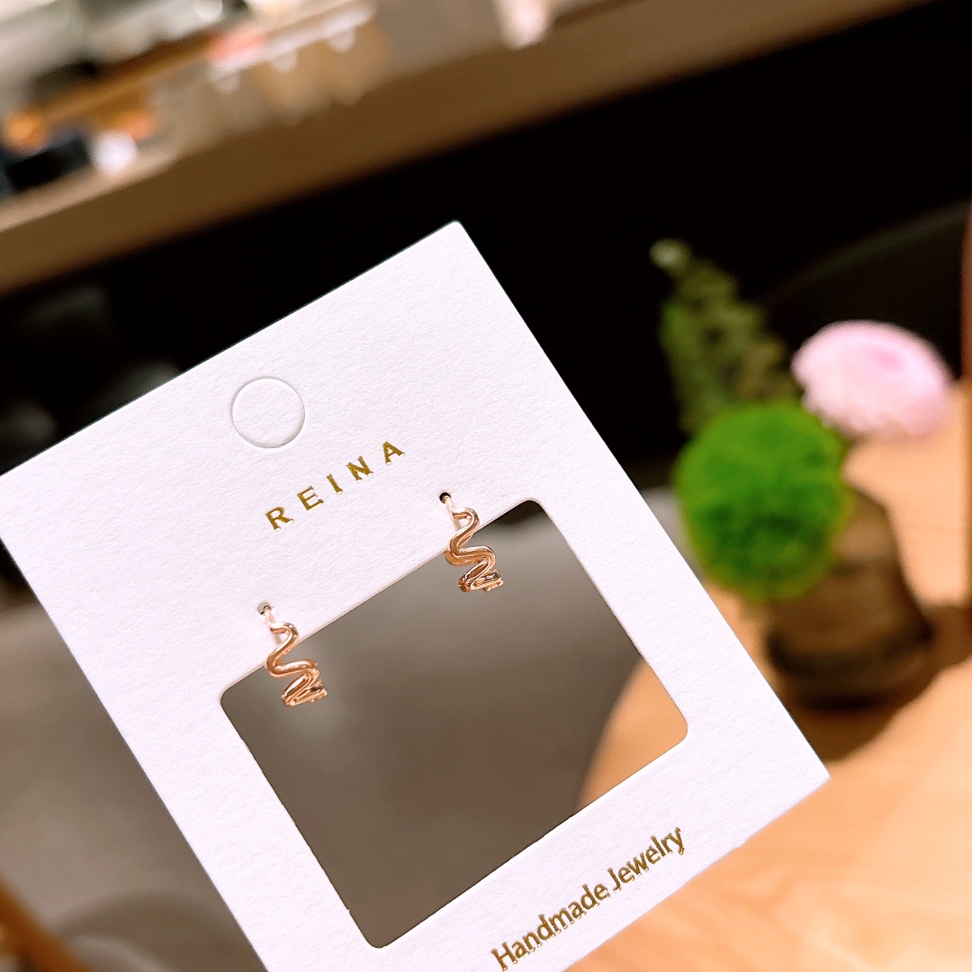 High Polish Silver Ear Cuffs Elegant Date Night Gold