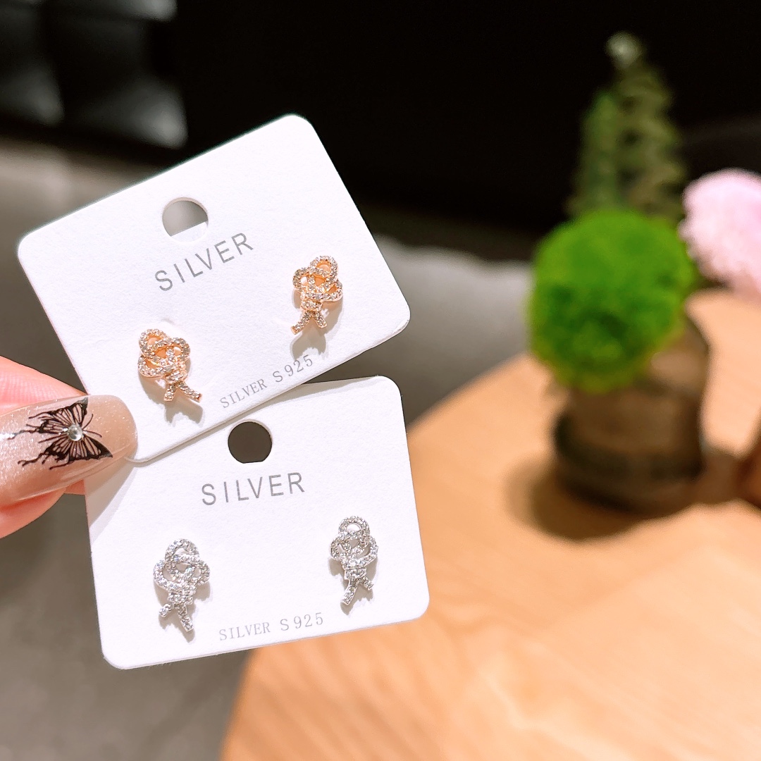 Nickel Free Silver Earrings Dainty Confession Silver