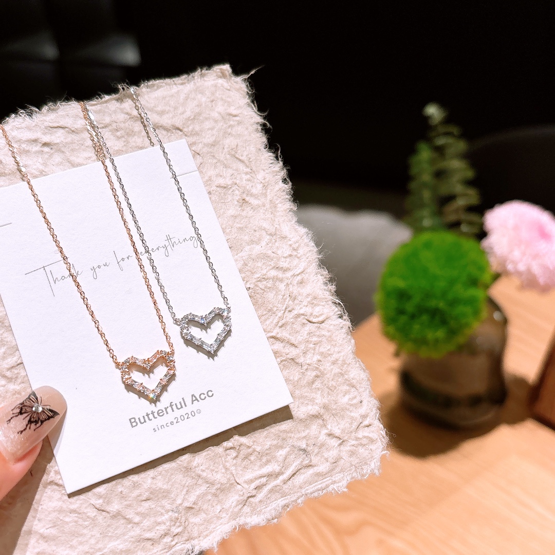 Nickel Free Silver Necklace Vintage Anniversary Gold