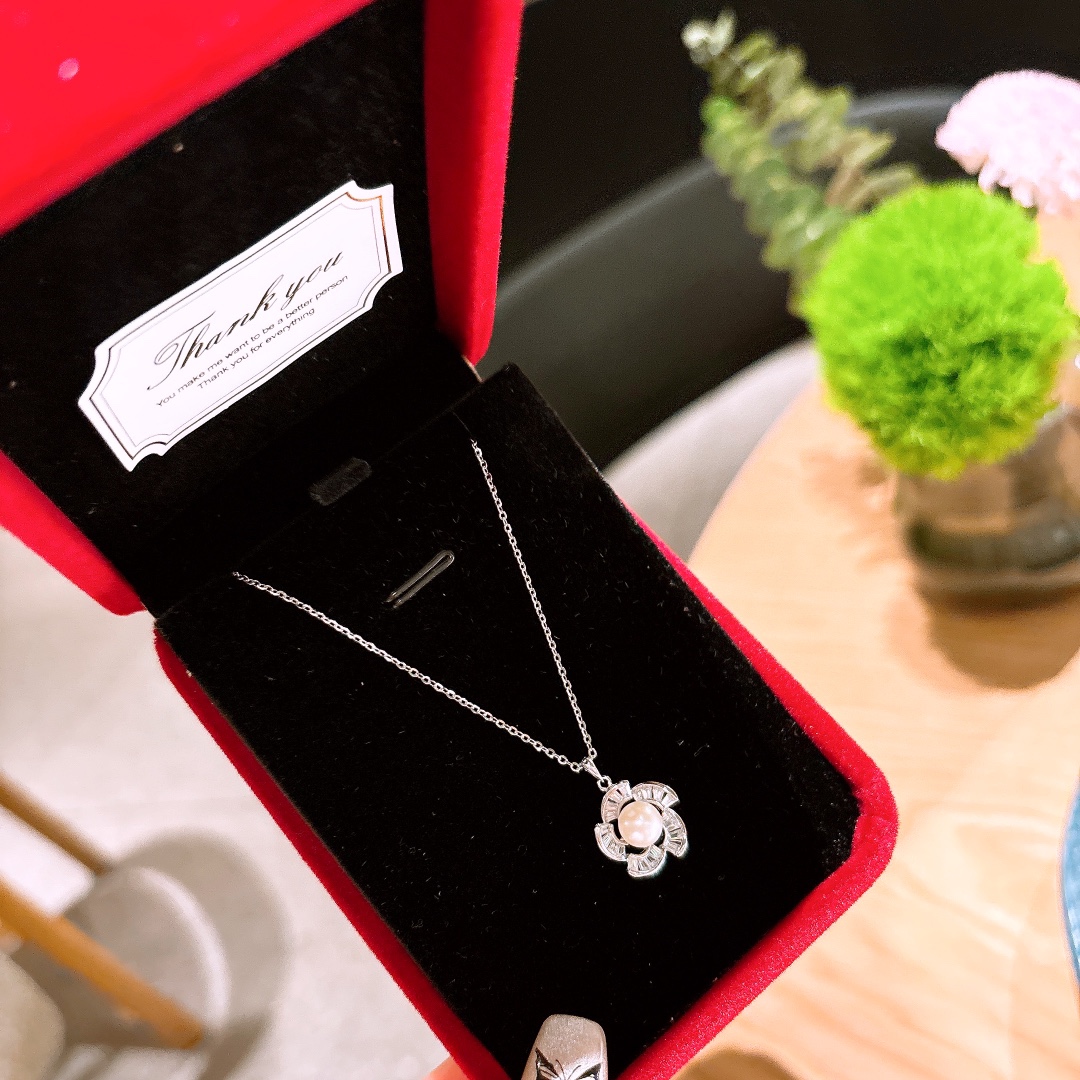 Low Allergy Silver Necklace Gentle Workplace Silver