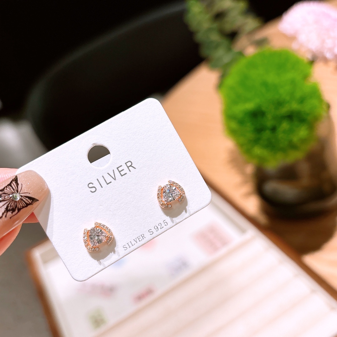 High Polish Silver Earrings Ethereal Teacher's Day Silver