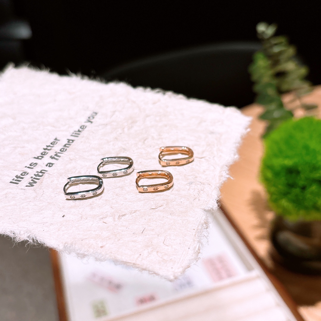 Hypoallergenic Silver Ear Cuffs Fashion Wedding Silver