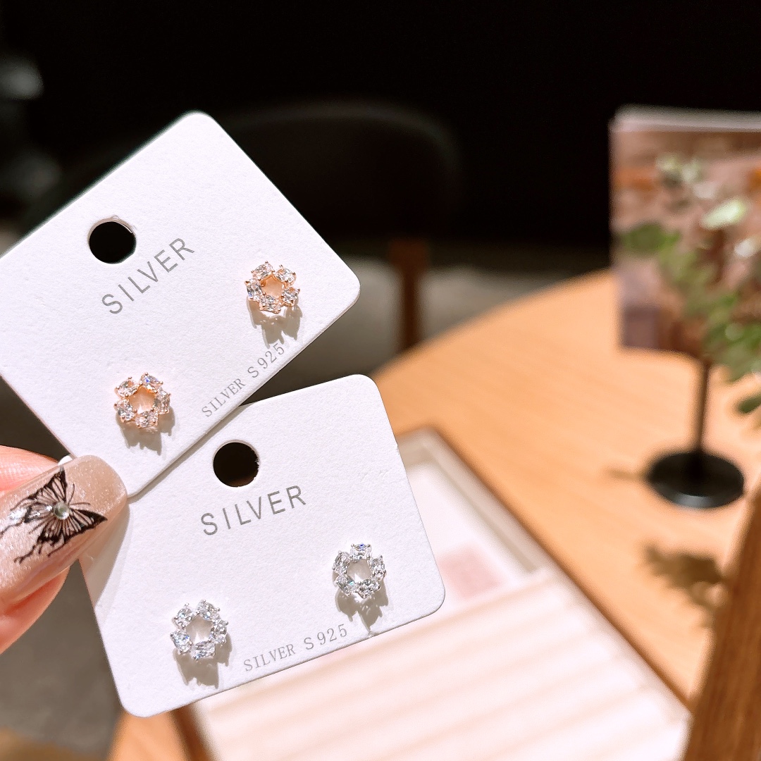 Hypoallergenic Silver Earrings Soft Birthday Silver