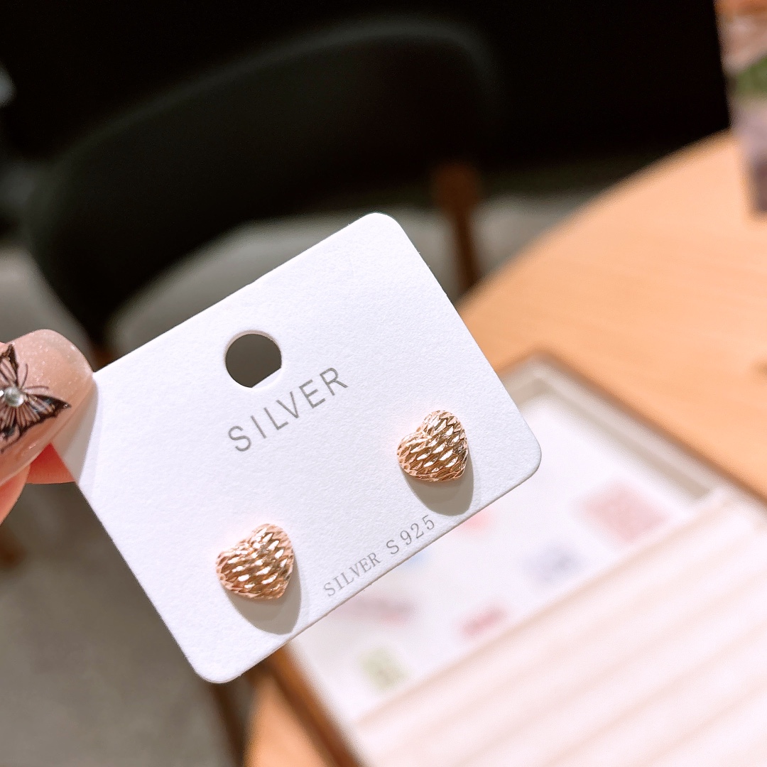 Low Allergy Silver Earrings Girly Housewarming Gold