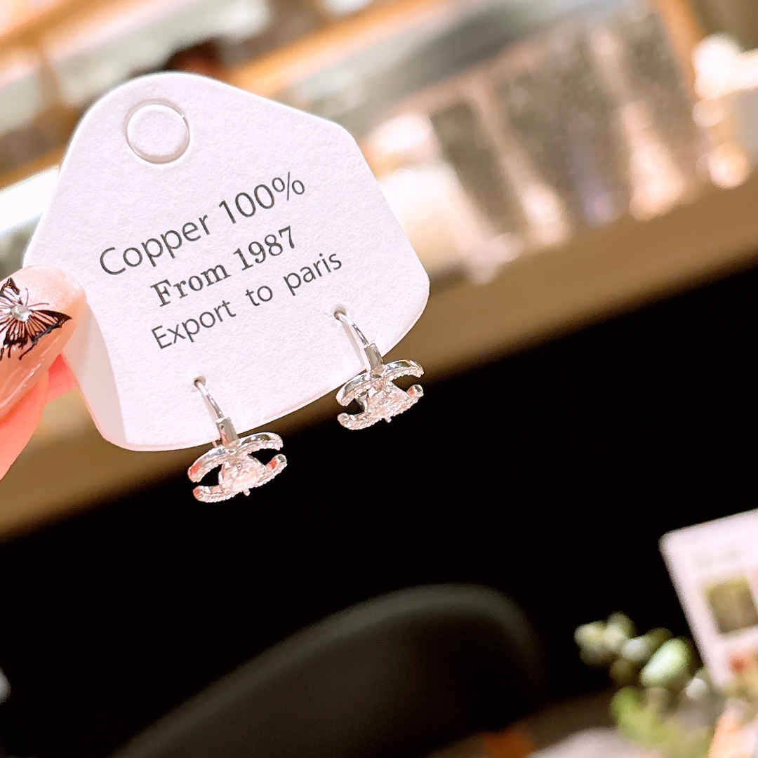 S925 Sterling Silver Moissanite Ear Cuffs Artistic Workplace Gold