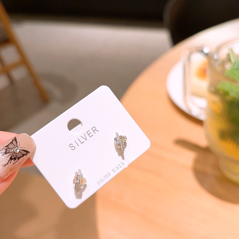 925 Silver Earrings Precision Wedding Favor Silver