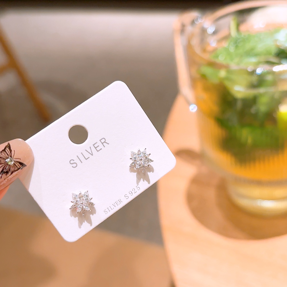 High Polish Silver Earrings French Birthday Silver