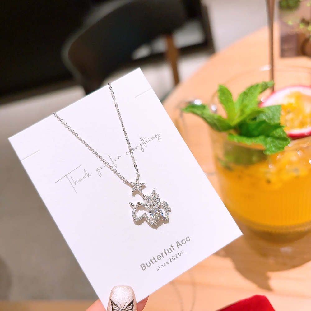 Nickel Free Silver Moissanite Necklace Unique Travel Silver