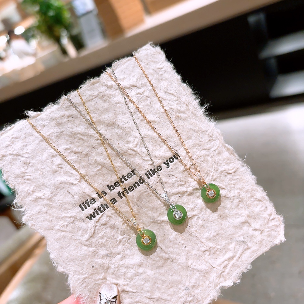 Solid Silver Jasper Necklace Sweet Banquet Gold