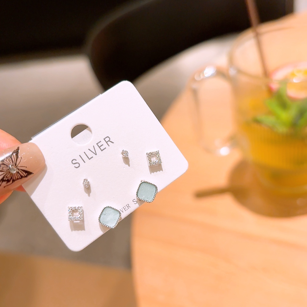 925 Silver Earrings Sweet Valentine's Day Silver