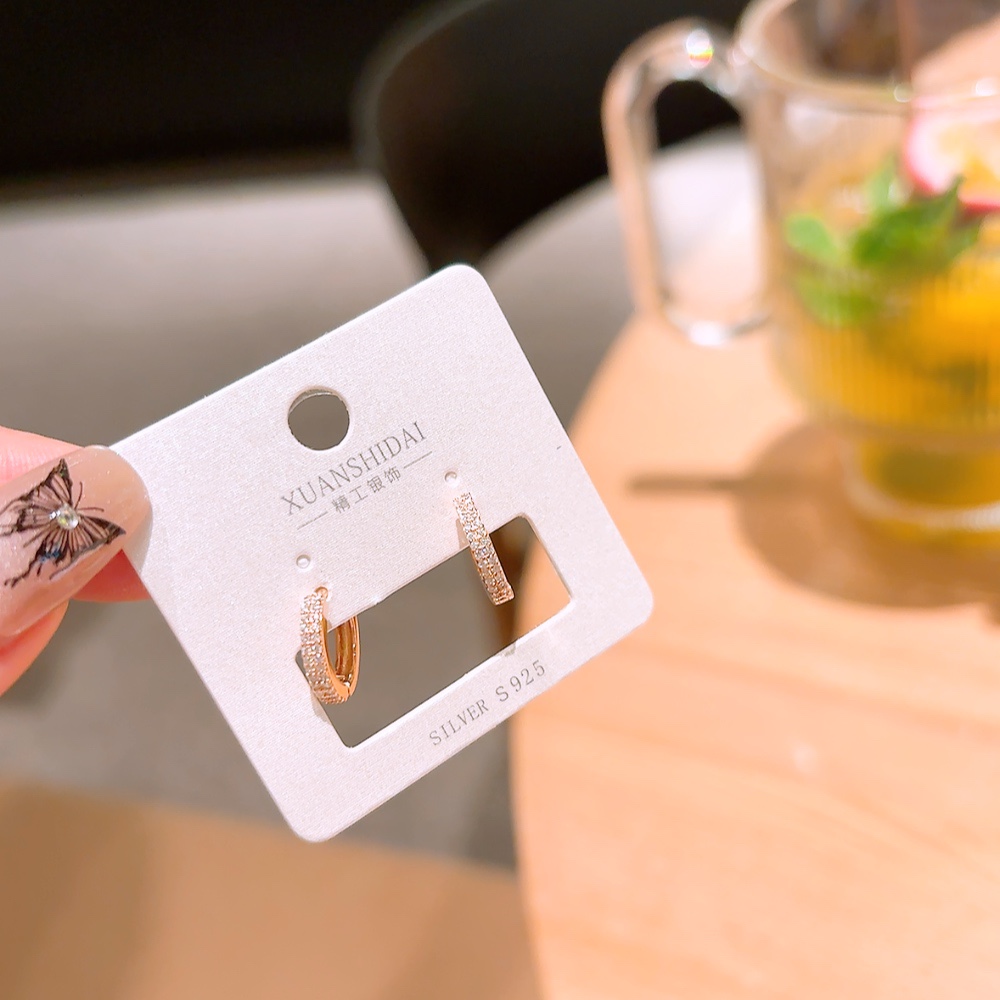 Solid Silver Ear Cuffs Chic Teacher's Day Silver