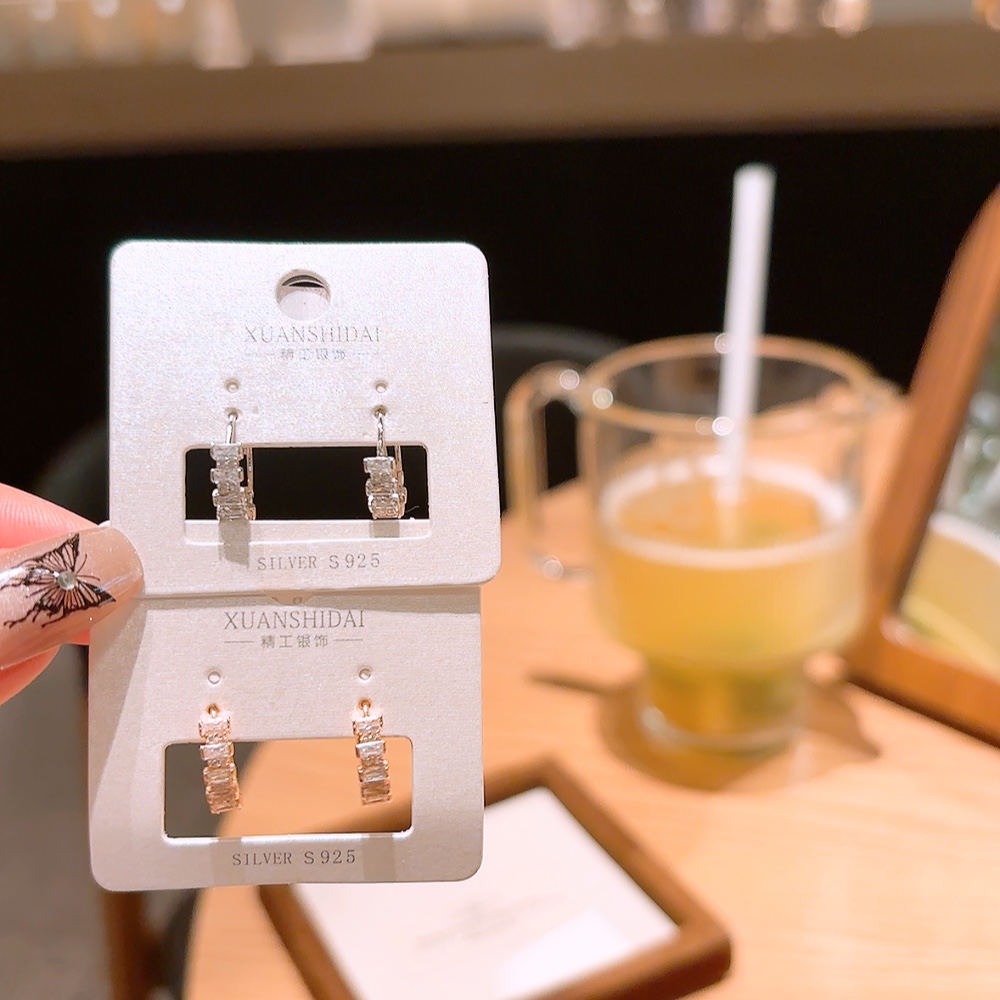 925 Silver Ear Cuffs Light Luxury Mother's Day Silver